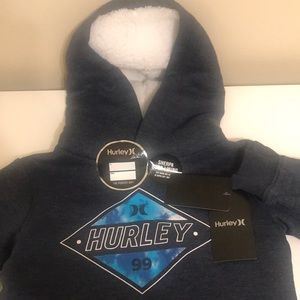 Kids HURLEY hoodie, Size 6 NWT